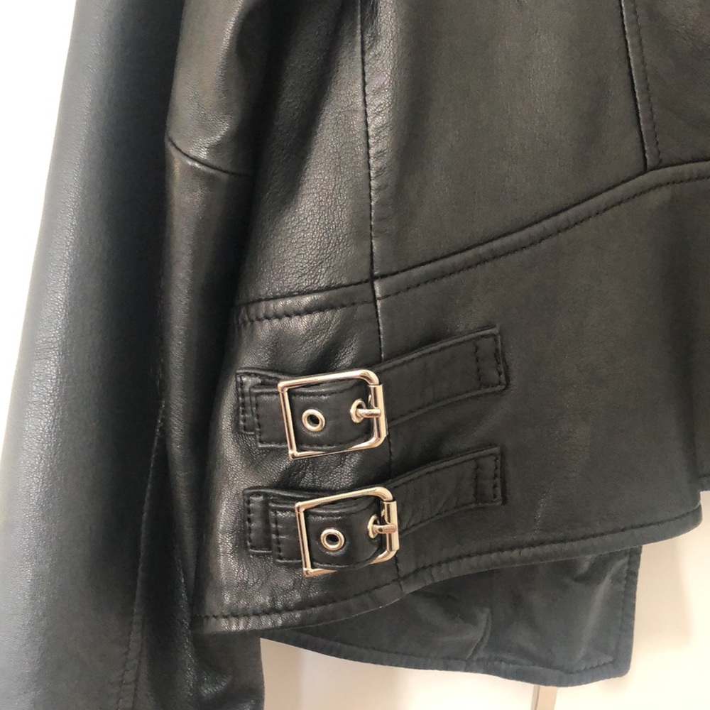 Massimo Dutti Leather Jacket - Picture 4 of 4
